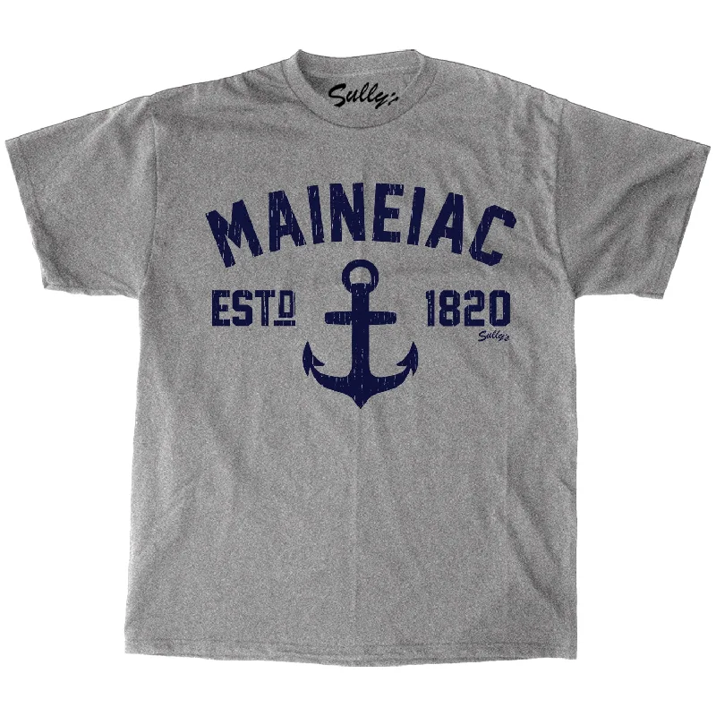 women's layered ruffle blouse -Maineiac - Anchor - T-Shirt