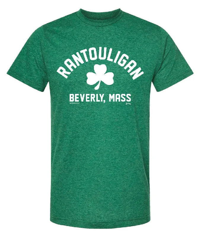 ladies' long sleeve blouse -RANTOULIGAN "Shamrock" (Entering Beverly) T-Shirt