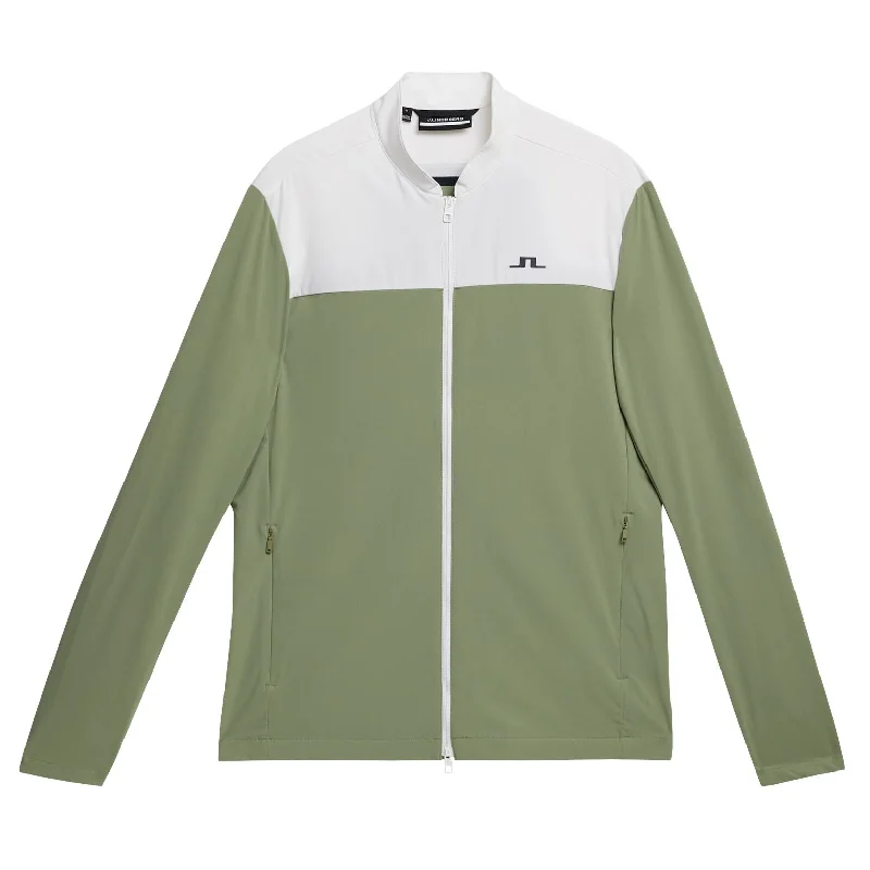 women's reversible puffer jacket -Jeff Hybrid Jacket Oil Green - SS24