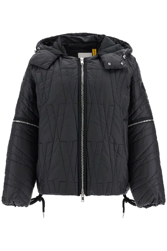 ladies' wrap-style belted coat -'Haissa Moncler Women's X Willow