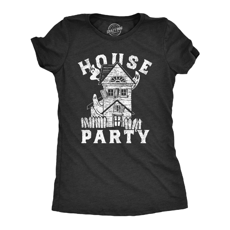 women's sheer sleeve blouse -House Party Women's T Shirt