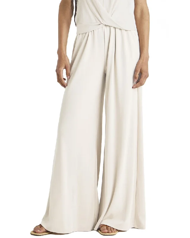 women's lace evening gown -women's plaid mini skirt -Splendid Giada Sandwash Palazzo Pant