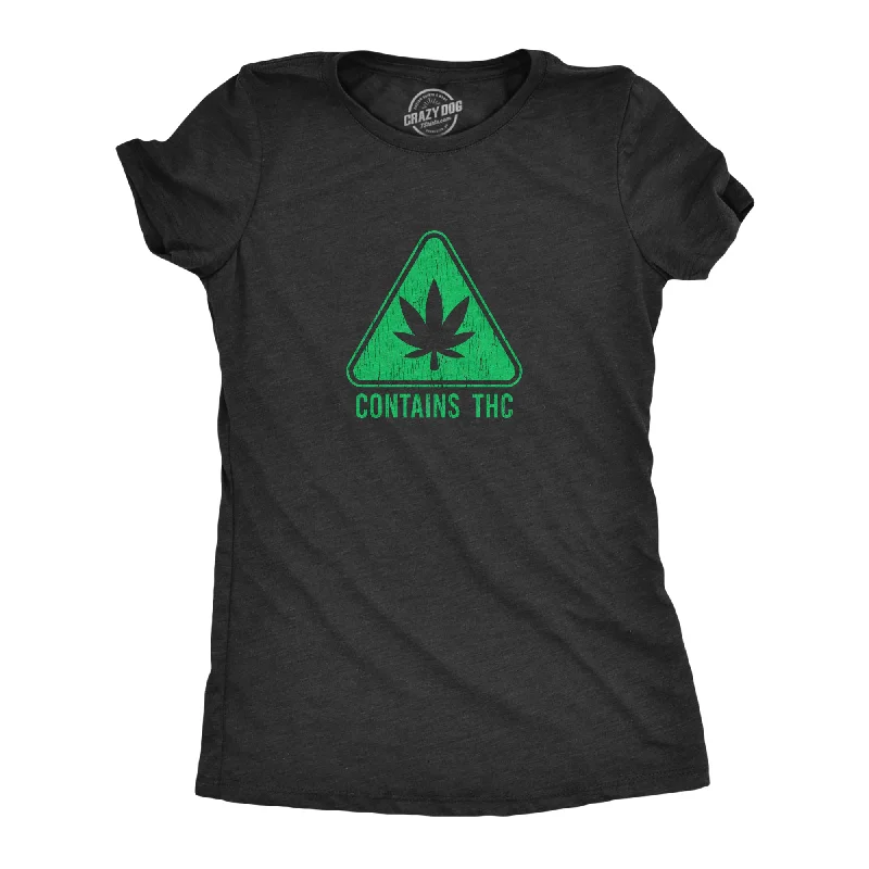 women's sleeveless peplum top -Contains THC Women's T Shirt