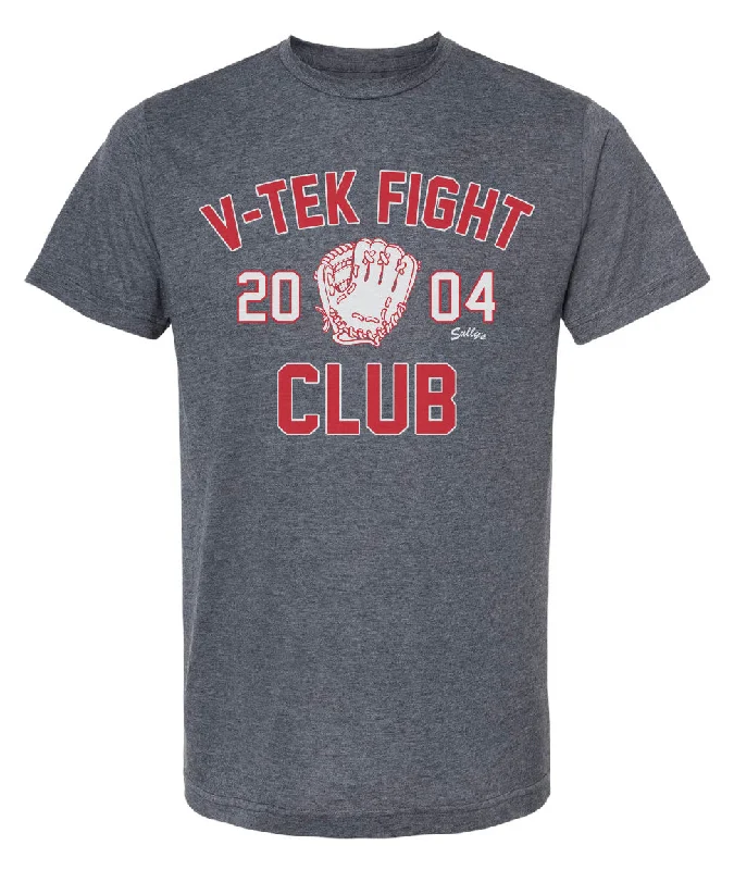 women's cold shoulder top -V-TEK Fight Club 2004 - T-Shirt