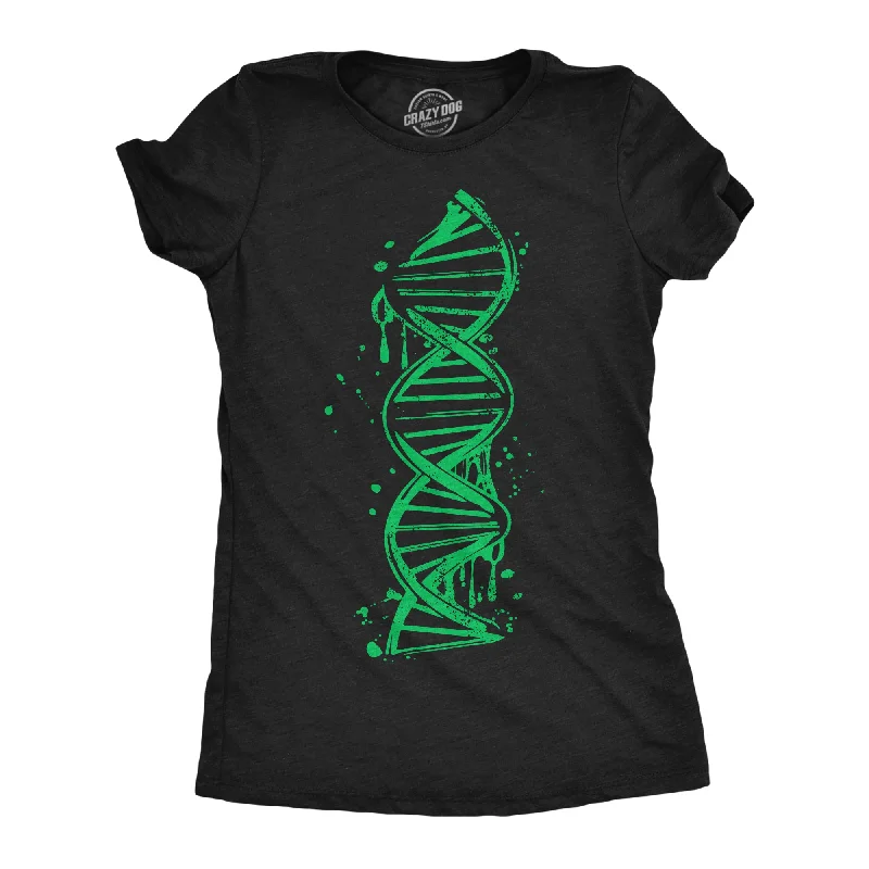 ladies' long sleeve blouse -Drippy DNA Women's T Shirt