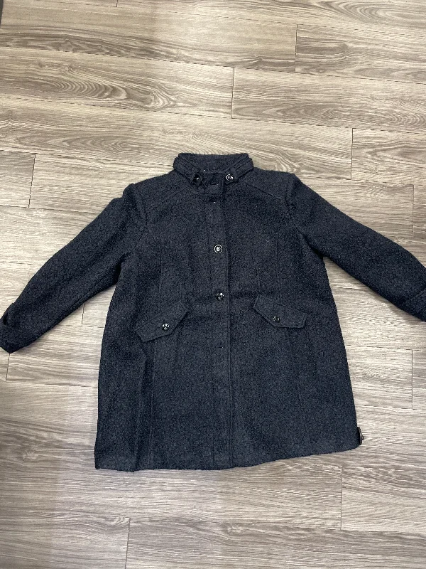 ladies' quilted bomber jacket -Coat Other By Clothes Mentor In Navy, Size: 2x