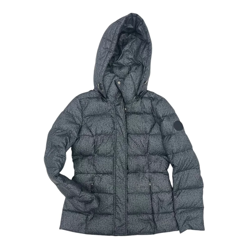 women's cashmere blend coat -Coat Puffer & Quilted By Lauren By Ralph Lauren In Grey, Size:S