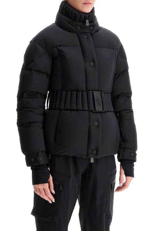 trendy relaxed-fit cargo jacket for women -Moncler Grenoble Coronel Ski Down Jacket