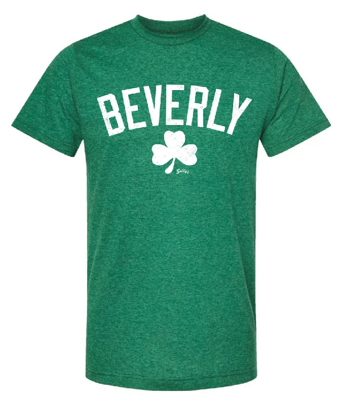 women's sheer polka dot blouse -BEVERLY Kelly Shamrock T-Shirt