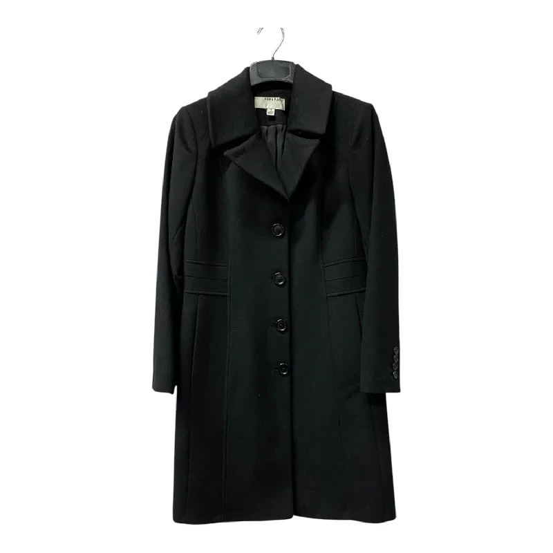 women's elegant cape coat -COAT PEACOAT by ANNE KLEIN In BLACK, Size: 4 small