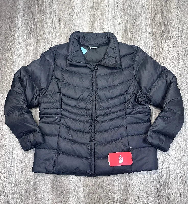 women's quilted vest jacket -Coat Puffer & Quilted By The North Face In Black, Size: Xxl