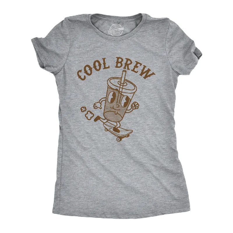 trendy balloon sleeve top for women -Cool Brew Women's T Shirt