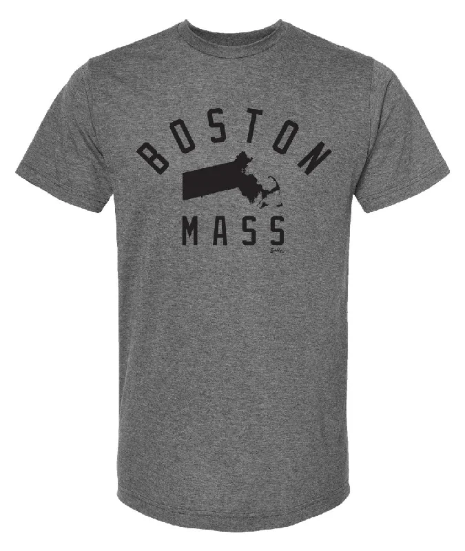 women's sheer sleeve blouse -Boston, Mass T-Shirt