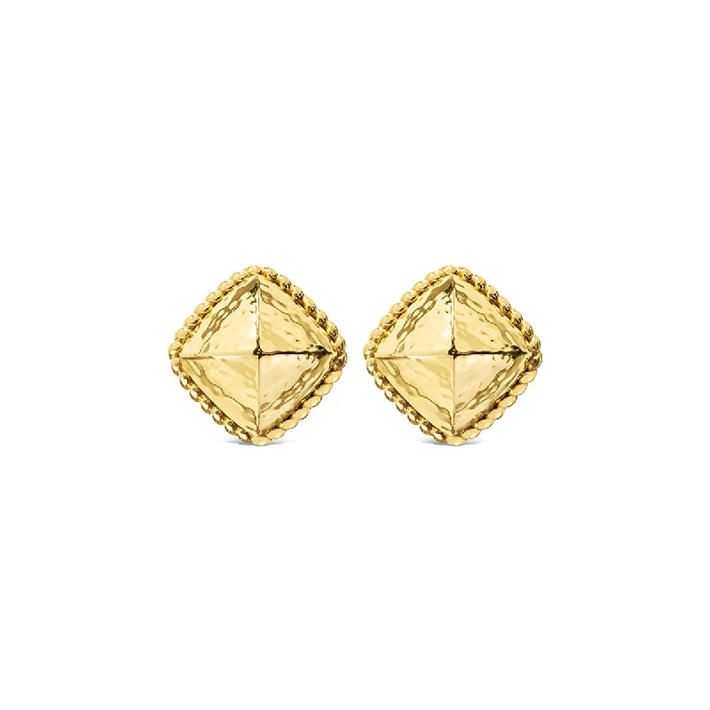 stylish butterfly-shaped earrings for women -Blandine Stud Earrings - Gold