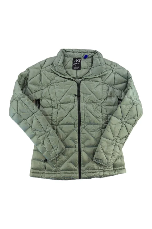 trendy sheer lace top for women -Burton Women's AK Baker Down Jacket