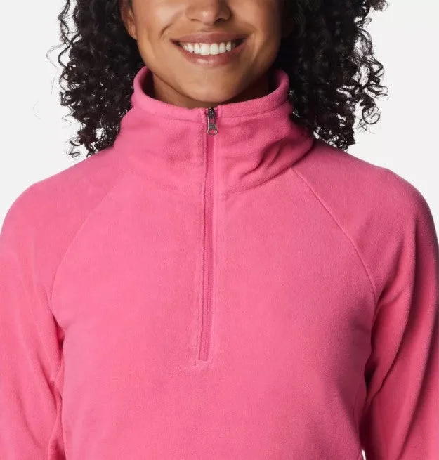 women's knotted hem t-shirt -Columbia Womens Glacial IV 1/2 Zip Fleece