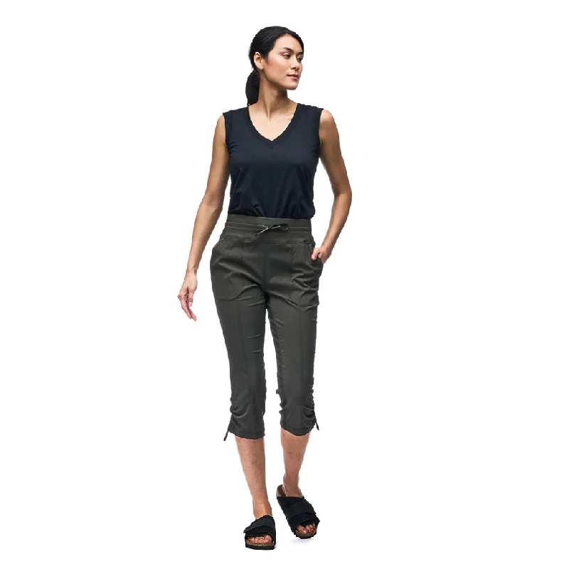 women's lace-up front top -Indyeva Women's Nakato IV Capri