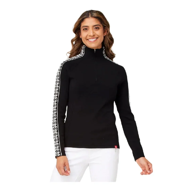 women's pleated front blouse -Krimson Klover Women's Slalom Zip Neck