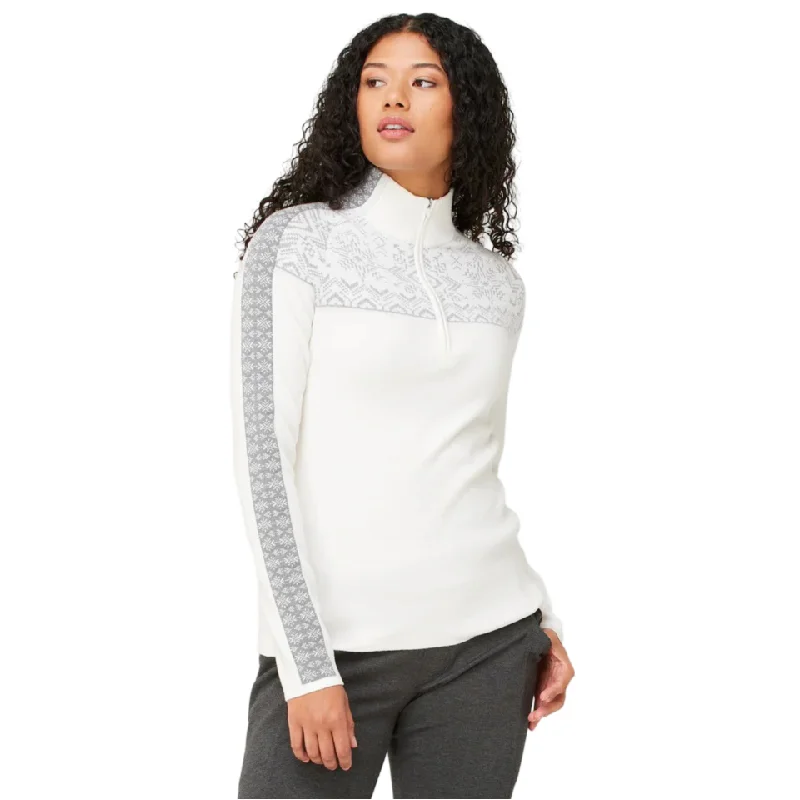 women's casual t-shirt -Krimson Klover Women's Summit Zip Neck