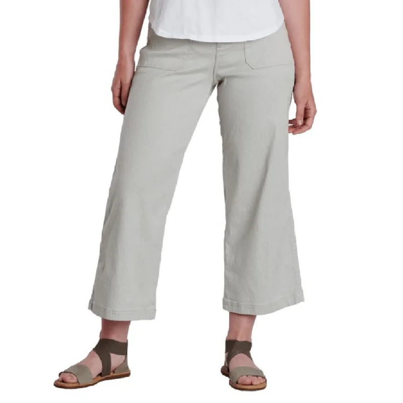 trendy balloon sleeve top for women -Kuhl Women's Seaboard Crop Wide Leg Pant