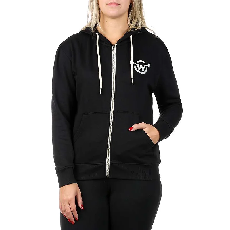 women's round neck casual tee -Moosejaw Womens Fearsome Critter Zip Hoody