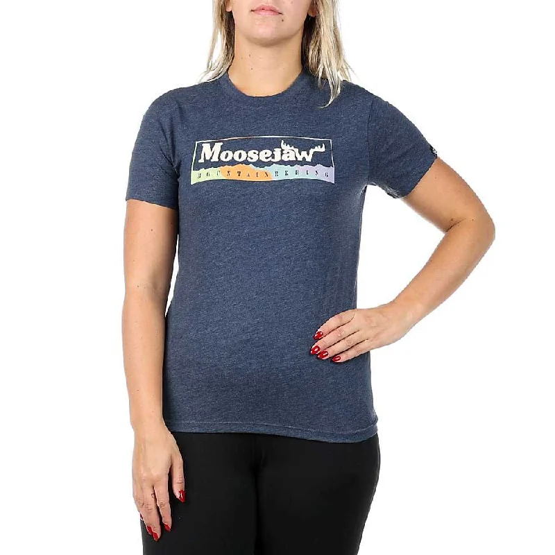 stylish sheer mesh top for women -Moosejaw Women's Original Frame SS Tee