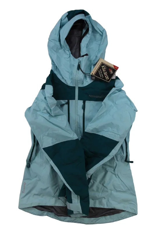 women's linen blend tank top -Norrona Women's Trollveggen GTX Pro Light Jacket