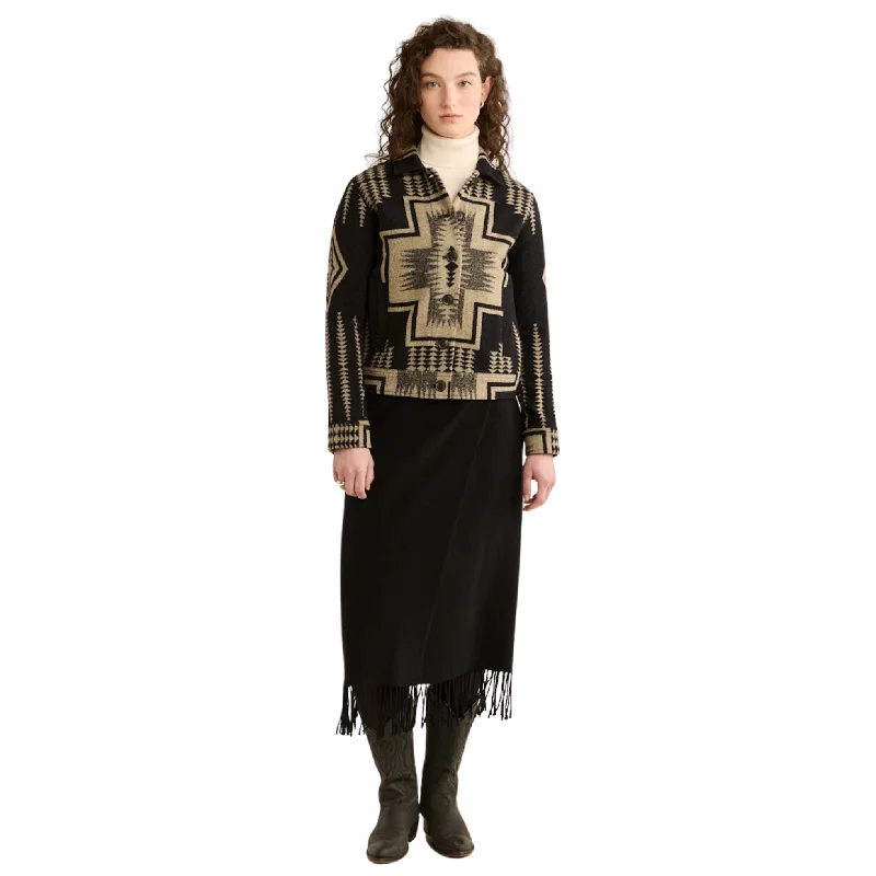 women's cold shoulder top -Pendleton Women's Willa Jacket