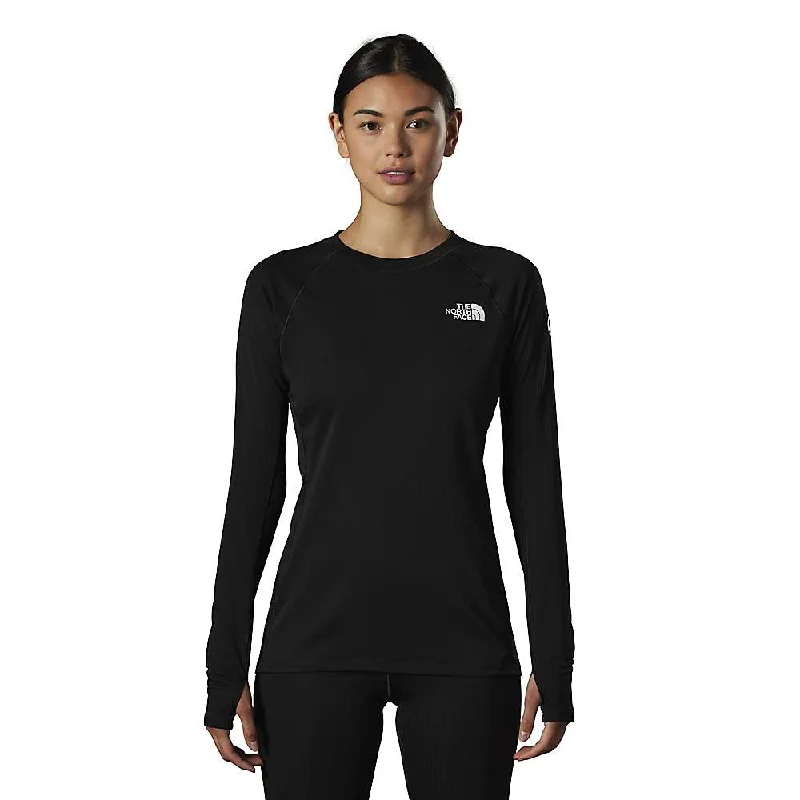 women's knotted hem t-shirt -The North Face Women's Summit Pro 120 Crew