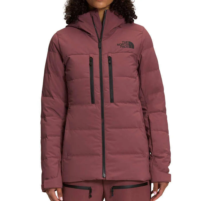 women's tie-front crop top -Women's Corefire Down Jacket