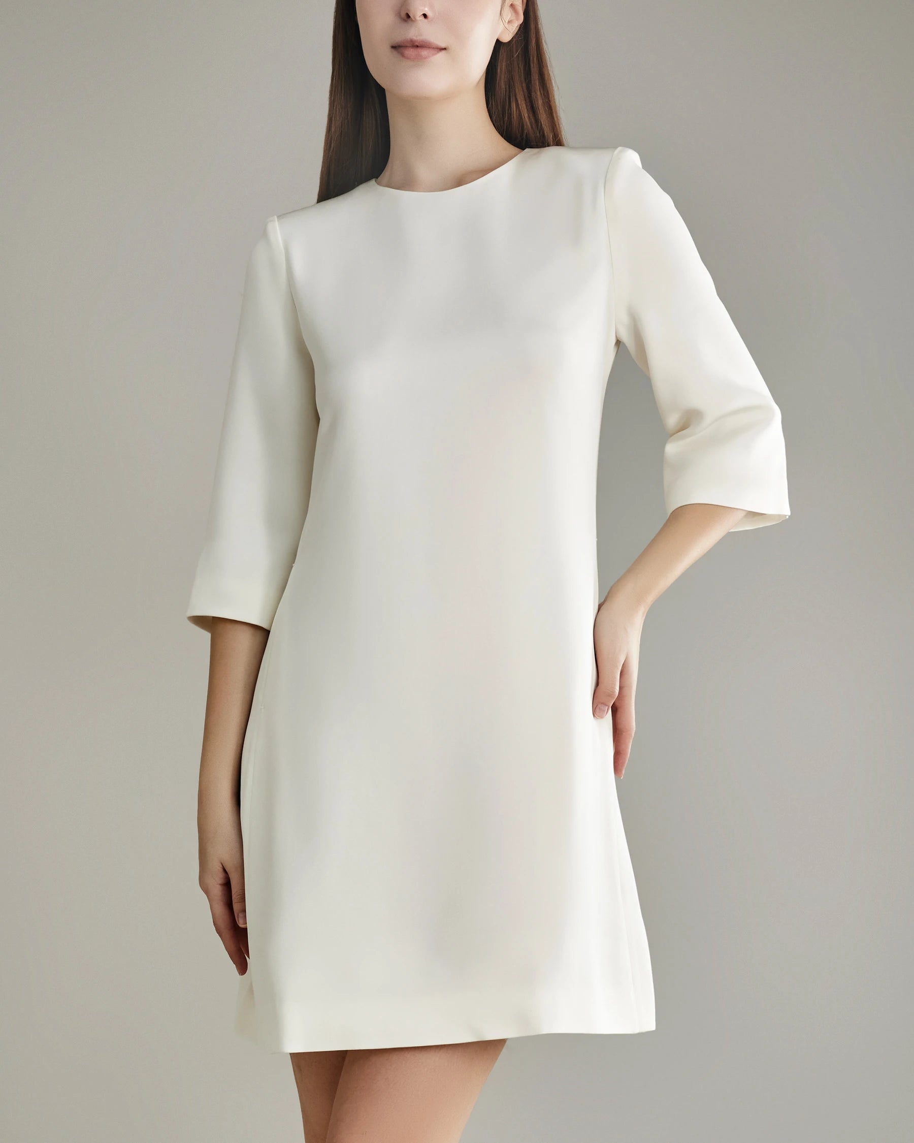 40 Momme Knee-length Silk Dress