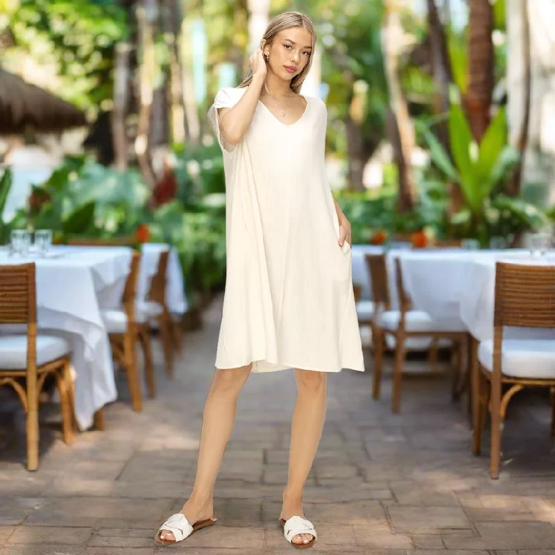 Juliette Oversized Linen Dress